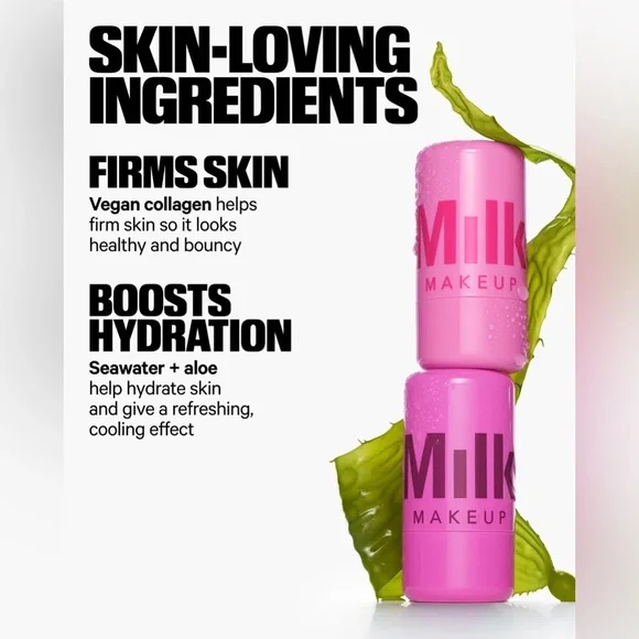 Fizz Milk Makeup Cooling Water Jelly Tint Peach Jelly Blush + Lip Stain BNIB - Picture 7 of 12